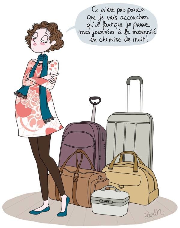 Valise Maternité - Ce qu'il faut emporter à la maternité